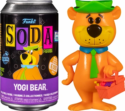 2022 FUNKON II HANNA BARBERA YOGI BEAR SODA VINYL LIMITED EDITION *MY POPS EXCLUSIVE*