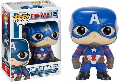 Funko Pop! Marvel: Captain America Civil War: Captain America #125