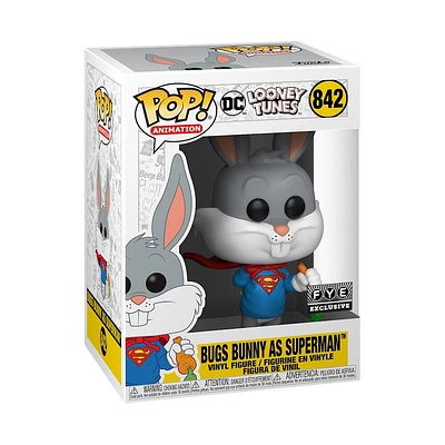 Funko Pop! DC x Looney Tunes - Bugs Bunny As Superman #842 [FYE Exclusive]