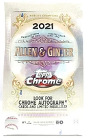 2021 TOPPS ALLEN & GINTER CHROME BASEBALL HOBBY BOX *FREE SHIPPING*