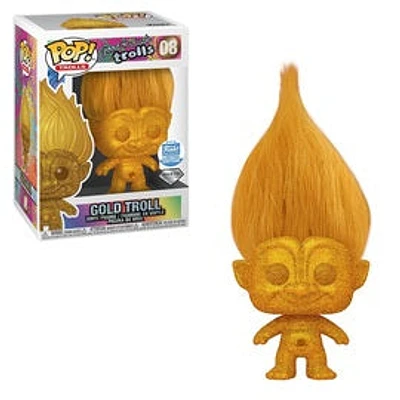 Funko Pop! Trolls: Good Luck Trolls - Gold Troll *Funko Shop Exclusive*
