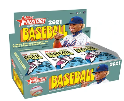 2021 TOPPS HERITAGE HIGH NUMBER BASEBALL HOBBY BOX