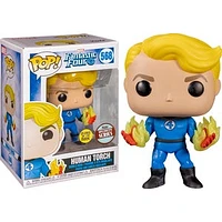 Funko Pop! Marvel: Fantastic Four - Human Torch *GITD* *Specialty Series*