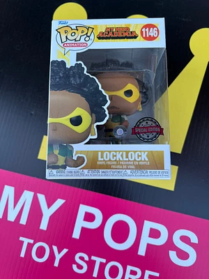 FUNKO POP! ANIMATION: MY HERO ACADEMIA -  LOCKLOCK  #1146 [SPECIAL EDITION EXCLUSIVE]
