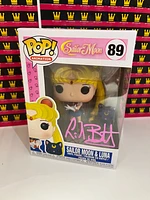 FUNKO POP! SAILOR-MOON #89 -  **voice actor Linda Ballantyne AUTOGRAPHED**