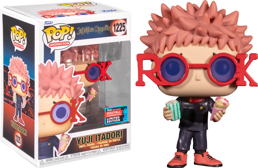 FUNKO POP! 2022 NYCC SHARED Jujutsu Kaisen - Yuji Itadori #1225