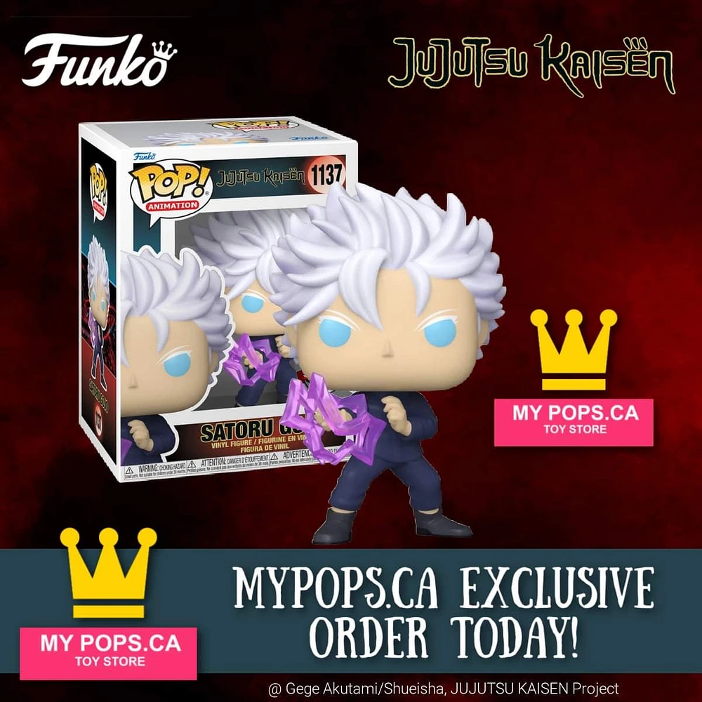 Funko Pop! Anime JUJUTSU KAISEN SATORU GOJO [HOLLOW PURPLE] #1137 [EXCLUSIVE]