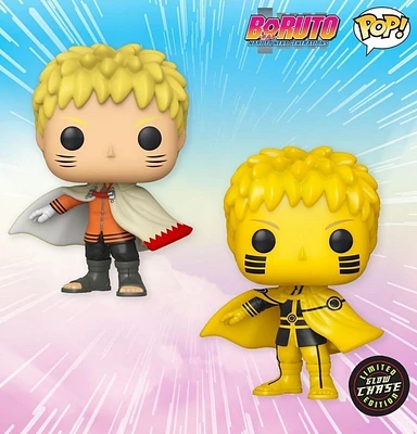 **CHASE & COMMON BUNDLE** FUNKO POP! ANIMATION: BORUTO - NARUTO [HOKAGE] **AAA ANIME EXCLUSIVE** #724