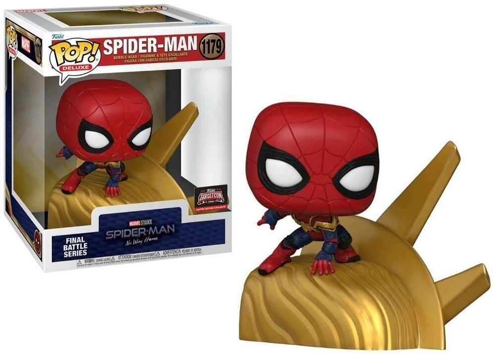 FUNKO POP! DELUXE NO WAY HOME SPIDER-MAN #1179 [TARGETCON]