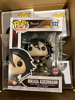 Funko Pop! Anime: Attack On Titan - Mikasa Ackermann (Posed) #1172 [Special Edition]