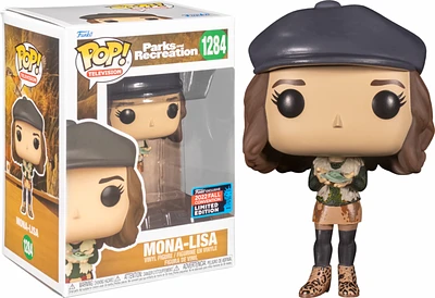 FUNKO POP! 2022 NYCC SHARED PARKS AND RECREATION MONA LISA  #1284