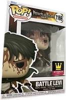 FUNKO POP! ANIMATION: ATTACK ON TITAN [A.O.T.] - BATTLE LEVI #1169 [MYPOPS EXCLUSIVE]