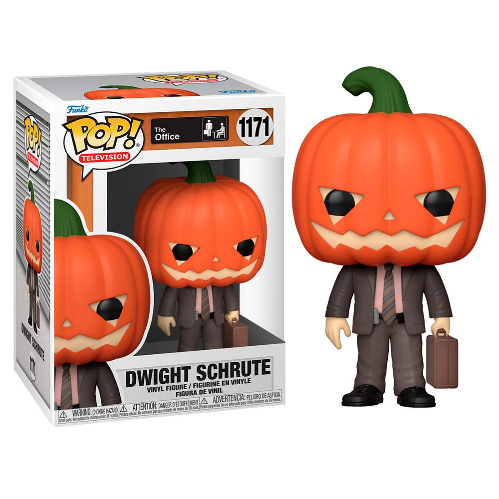 Funko Pop! THE OFFICE DWIGHT SCHRUTE WITH PUMPKINHEAD #1171