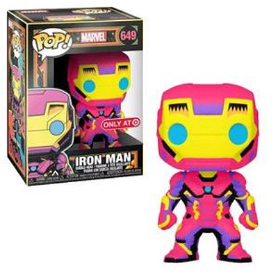Funko Pop! Marvel: Iron Man *Black Light* Target Exclusive