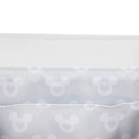 LOUNGEFLY DISNEY MINNIE MOUSE SEQUIN WEDDING CROSSBODY NWT WHITE