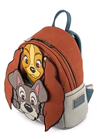 LOUNGEFLY DISNEY LADY AND THE TRAMP MINI BACKPACK