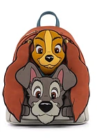 LOUNGEFLY DISNEY LADY AND THE TRAMP MINI BACKPACK