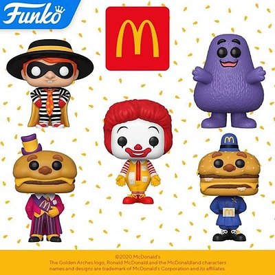 FUNKO POP! AD ICONS: MCDONALD'S - SET OF 5 MCDONALD'S POPS