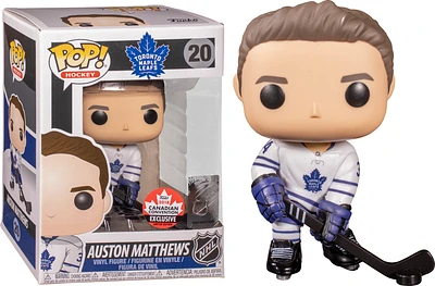 FUNKO POP! HOCKEY [NHL]: TORONTO MAPLE LEAFS - AUSTON MATTHEWS [WHITE AWAY JERSEY] **2018 CANADIAN FAN EXPO EXCLUSIVE** #20