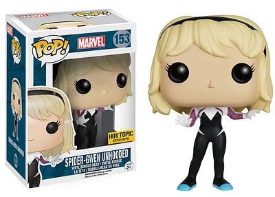 Funko Pop! Marvel : Spider-Gwen Unhooded Hot Topic Exclusive #153