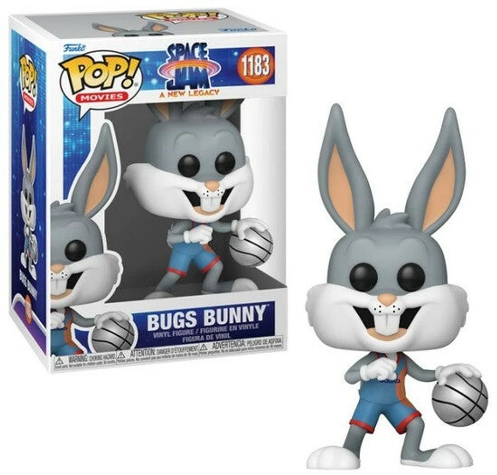 Funko Pop! MOVIE SPACE JAM 2 NEW LEGACY BUGS BUNNY DRIBBLING #1183