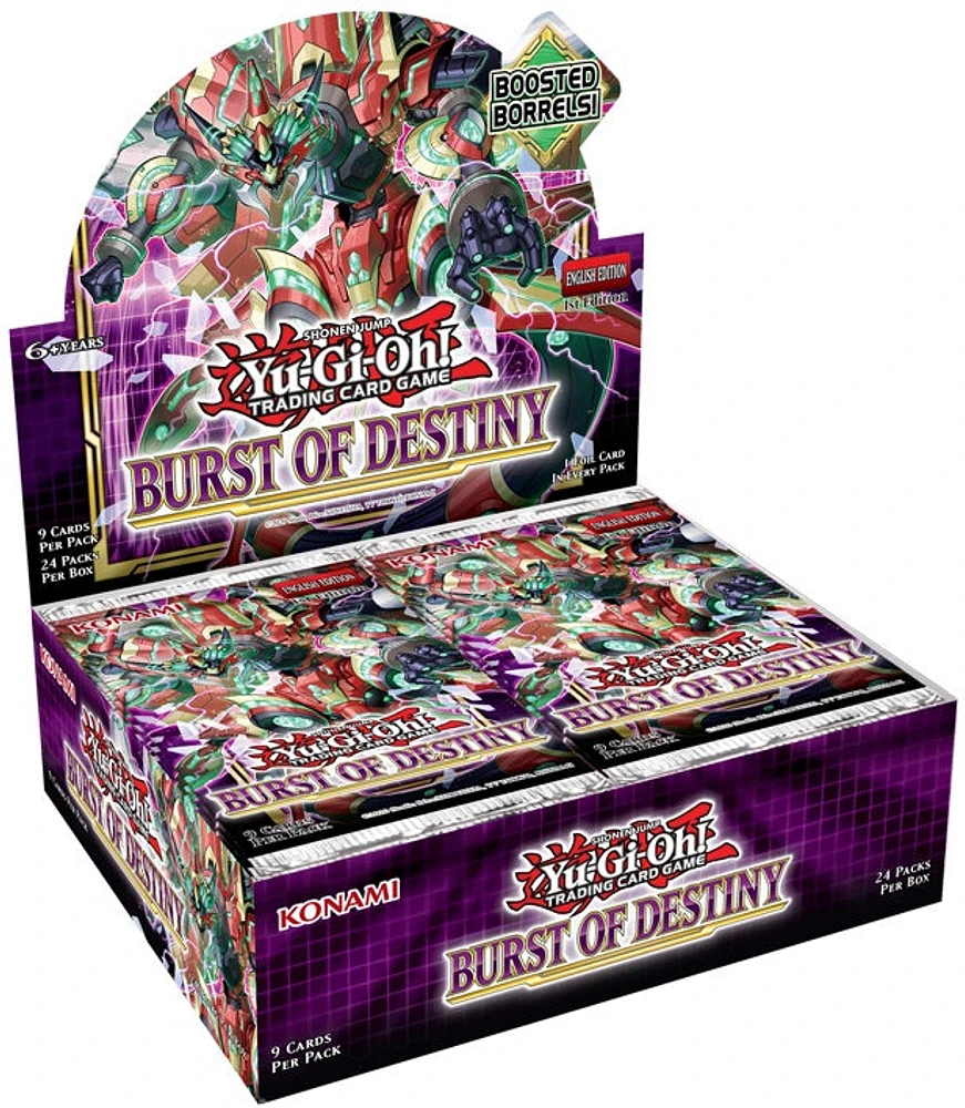 YUGIOH BURST OF DESTINY BOOSTER BOX *PREORDER OCT 2021*