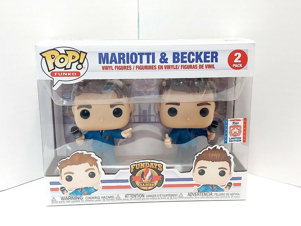 Funko Pop! Funkon Special Edition MARIOTTI & BECKER 2 PACK 2021 #SE LIMITED EDITION