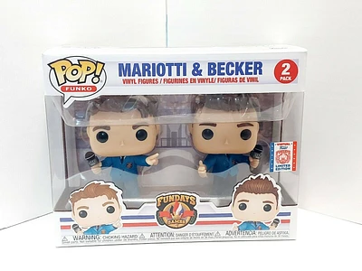 Funko Pop! Funkon Special Edition MARIOTTI & BECKER 2 PACK 2021 #SE LIMITED EDITION