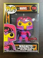 Funko Pop! Marvel: X-Men - Classic Magneto (Black Light) #799 [Exclusive]