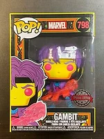 Funko Pop! MARVEL X-MEN CLASSIC GAMBIT Black Light #798