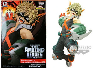 Hero Academia Figure Katsuki Bakugo BanPresto