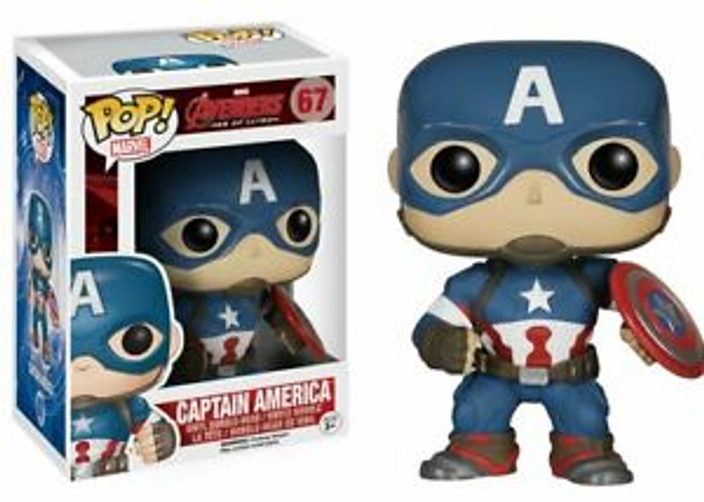 Funko Pop! MARVEL AVENGERS 2 Age of Ultron Captain America #67