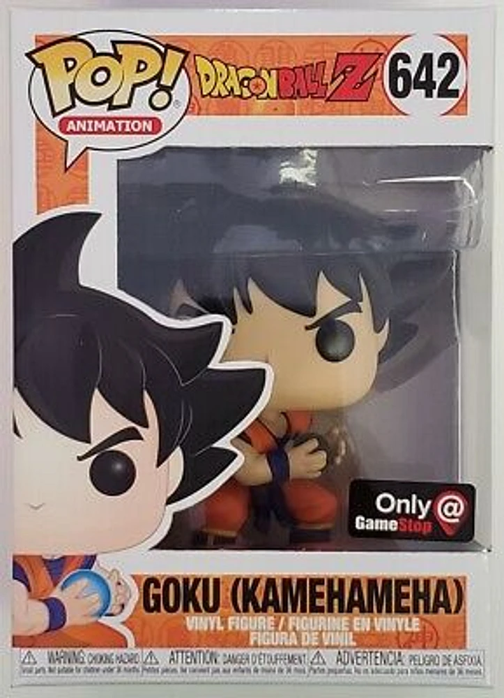 Funko Pop! Animation - Dragon Ball Z - Goku (Kamehameha) **GAMESTOP EXCL** #642