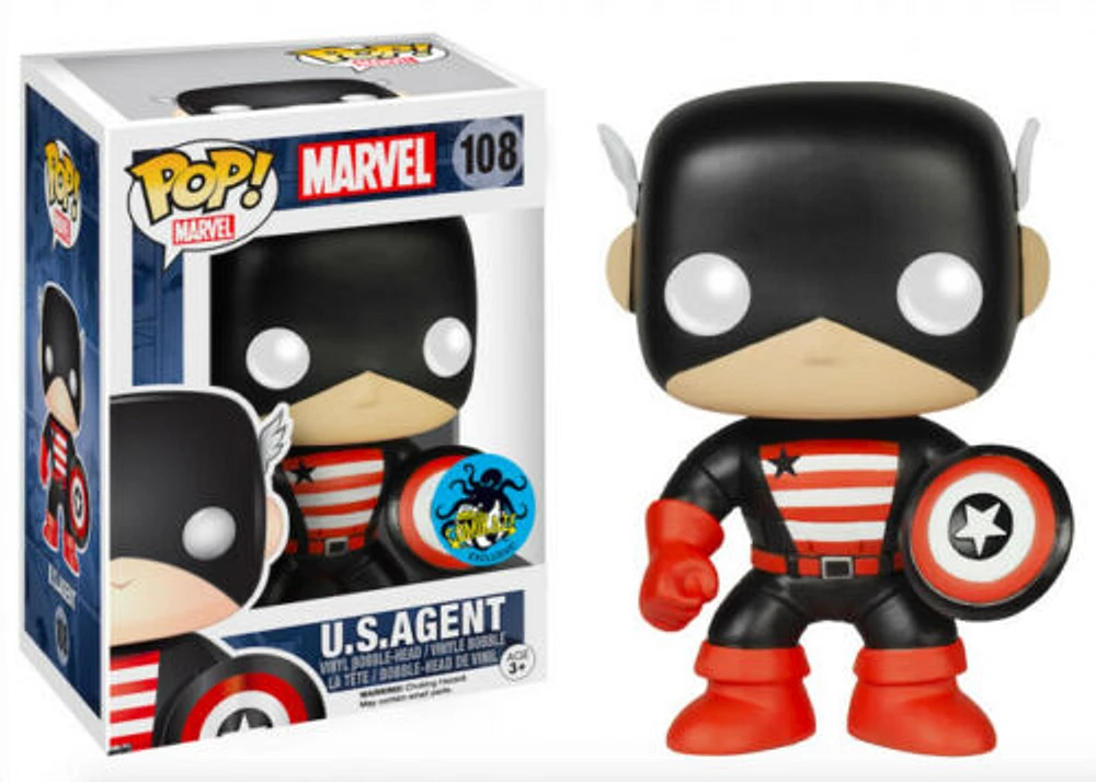 Funko Pop! Marvel: U.S. Agent 2015 Comikaze Exclusive #108 US Agent