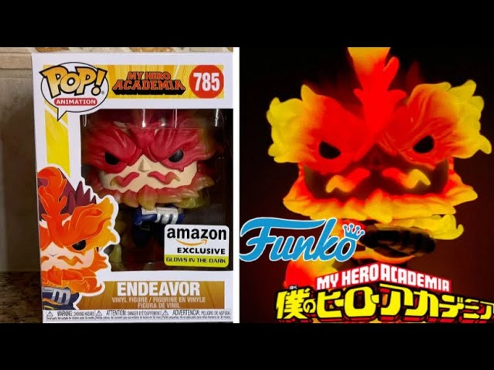 Funko Pop! Animation: My Hero Academia - Endeavor Glow the Dark *Amazon Exclusive #785