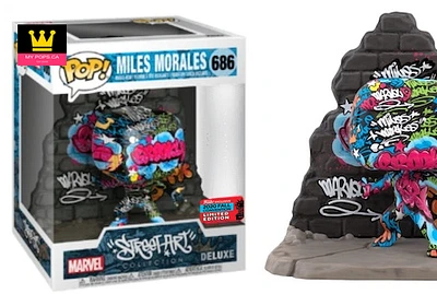 Marvel #686 Miles Morales Street Art Deluxe NYCC Shared