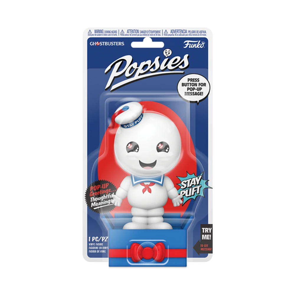 FUNKO POPSIES GHOSTBUSTERS - STAY PUFT - I AIN'T AFRAID OF NO GHOST!