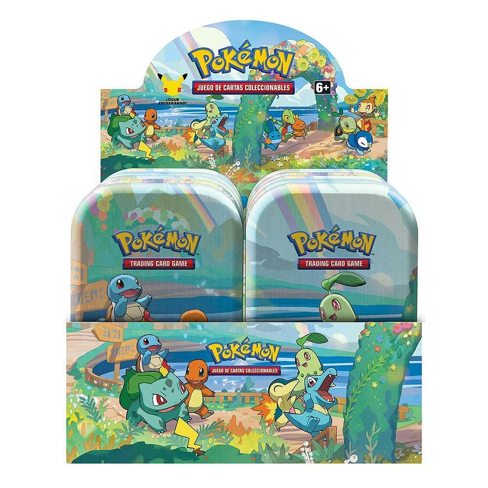 POKEMON TCG: POKEMON - CELEBRATIONS - MINI TINS (COMPLETE SET OF 8 DESIGNS)