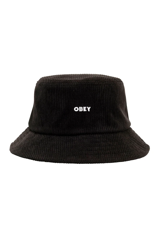 Bold Cord Bucket Hat | Black