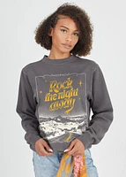 Rock The Night Away Fleece | Vintage Black