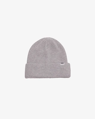 Bold Organic Beanie | Ash Grey