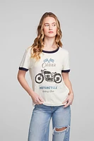 Chaser Motorcycle Club Tee | Bright White