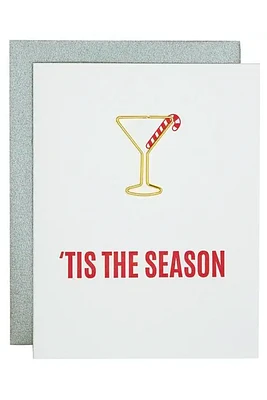 Tis The Season Paperclip Card