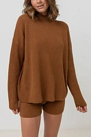 Classic Knit Jumper | Caramel