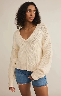Vida Reversible Sweater | Natural