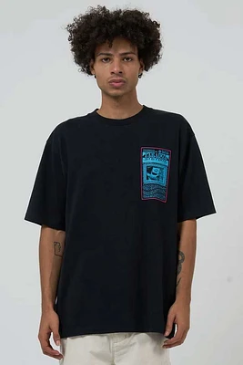 Paradox Reality Oversize Fit Tee | Black