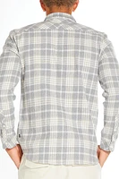 Ayers Brushed Flannel | Heather Grey