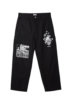 Big Timer Twill Carpenter Pant | Digital Black