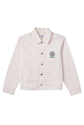 Rose Chore Jacket | Whisper White