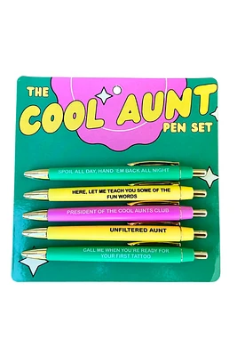 Cool Aunt Pen Set